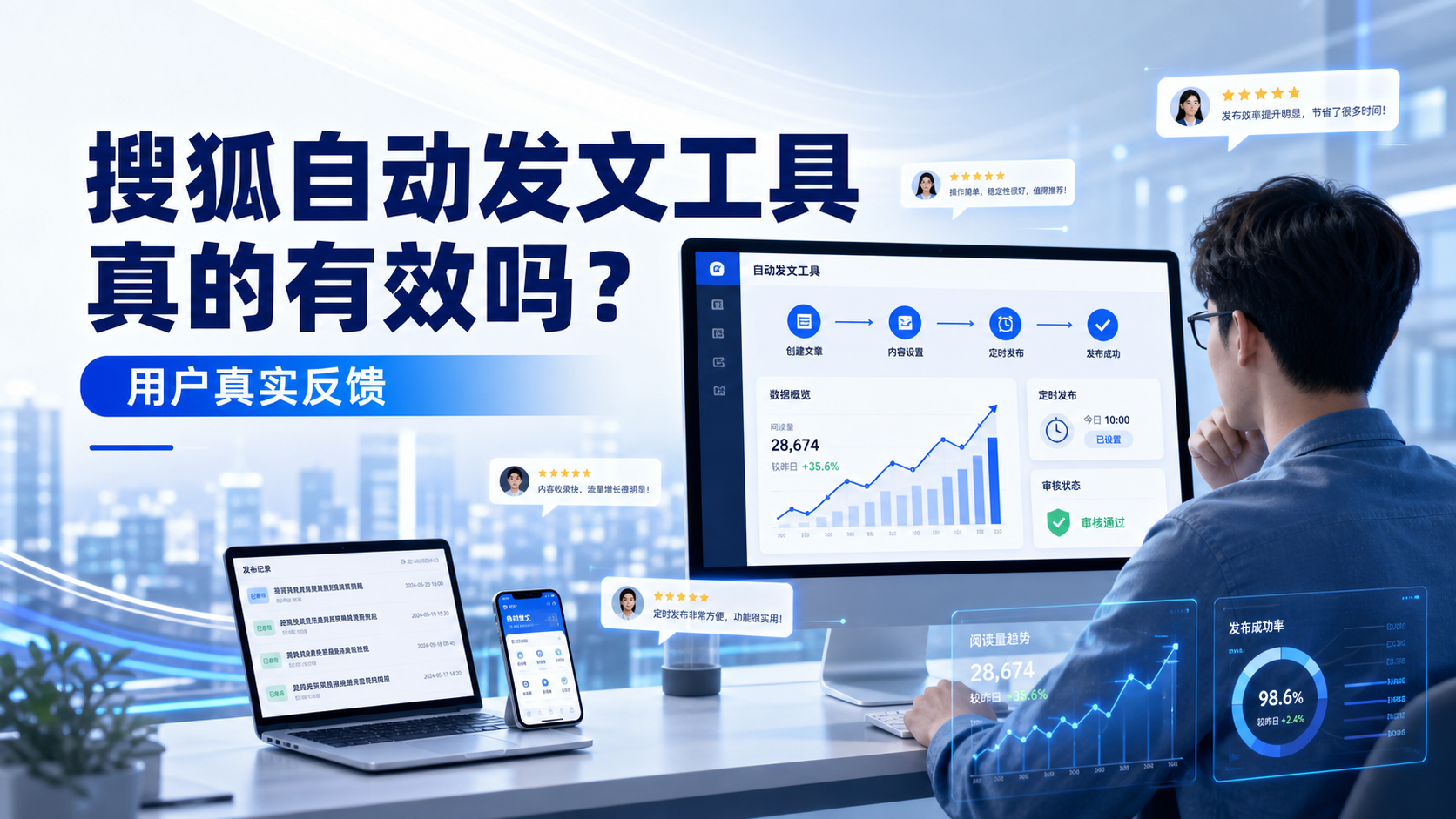搜狐自动发文工具真的有效吗?牡丹江用户的真实反馈